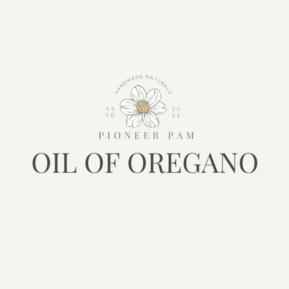 Oil of Oregano: Immune and Gut Health Support by Pioneer Pam