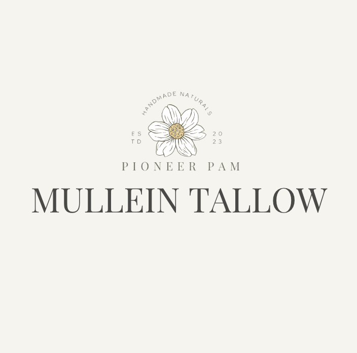 Mullein Tallow: Skin Salve + Chest Rub by Pioneer Pam