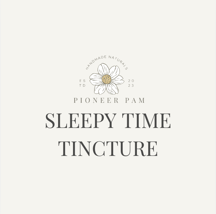 Sleepy Time Tincture: Sleep/Relaxation Support for Kids &amp; Adults by Pioneer Pam
