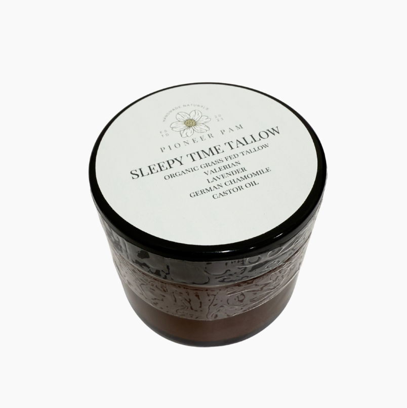Sleepy Time Tallow: Sleep/Relaxation Support for Kids &amp; Adults by Pioneer Pam
