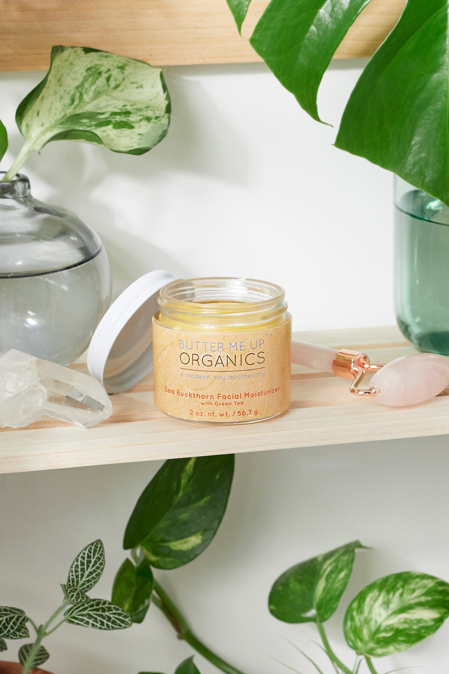 Sea Buckthorn Facial Moisturizer / Organic Face Moisturizer / Facial Care / Face Nutrition by Butter Me Up Organics