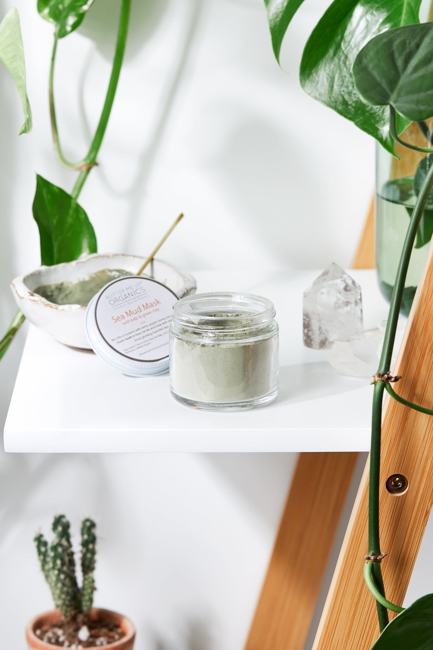Sea Mud Mask / French Green Clay Kaolin Clay by Butter Me Up Organics