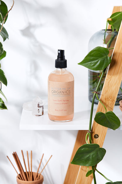 Sea Salt Spray / Pink Himilayan Salt / Hair Texturizer / Beach Waves / Natural Hair Spray / Salt Hair Spray by Butter Me Up Organics