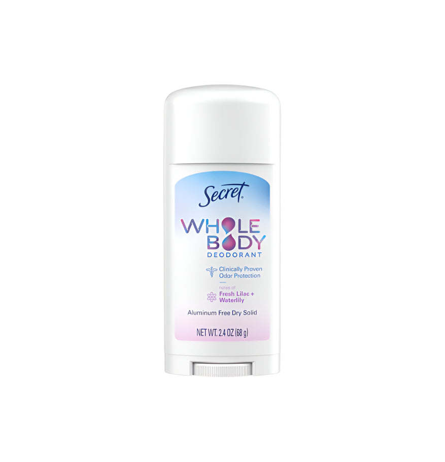 Secret Whole Body Deodorant Fresh Lilac &amp; Waterlily 2.4oz - New by This is Beauty US