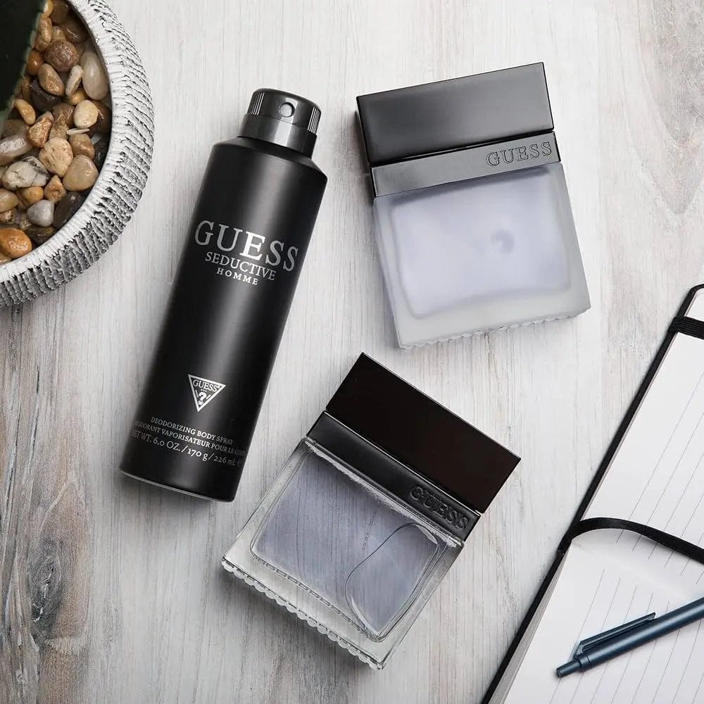 Seductive Homme By Guess For Men 4Pcs Set EDT Spray by perfumesandrea