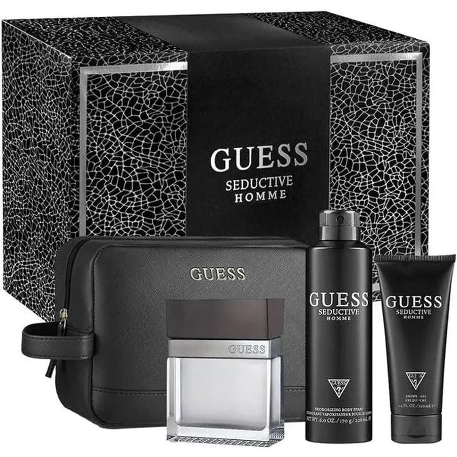 Seductive Homme By Guess For Men 4Pcs Set EDT Spray by perfumesandrea