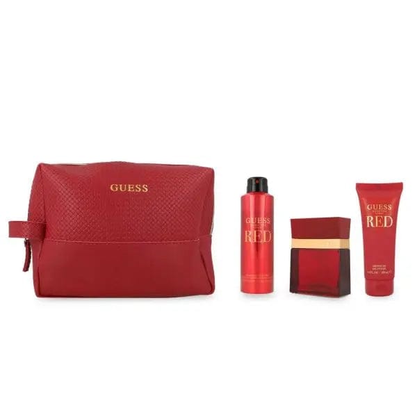 Seductive Red By Guess For Men 4Pcs Set EDT Spray by perfumesandrea