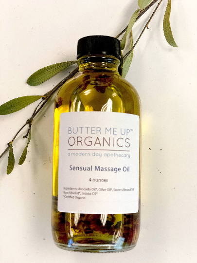 Sensual Massage Oil by Butter Me Up Organics