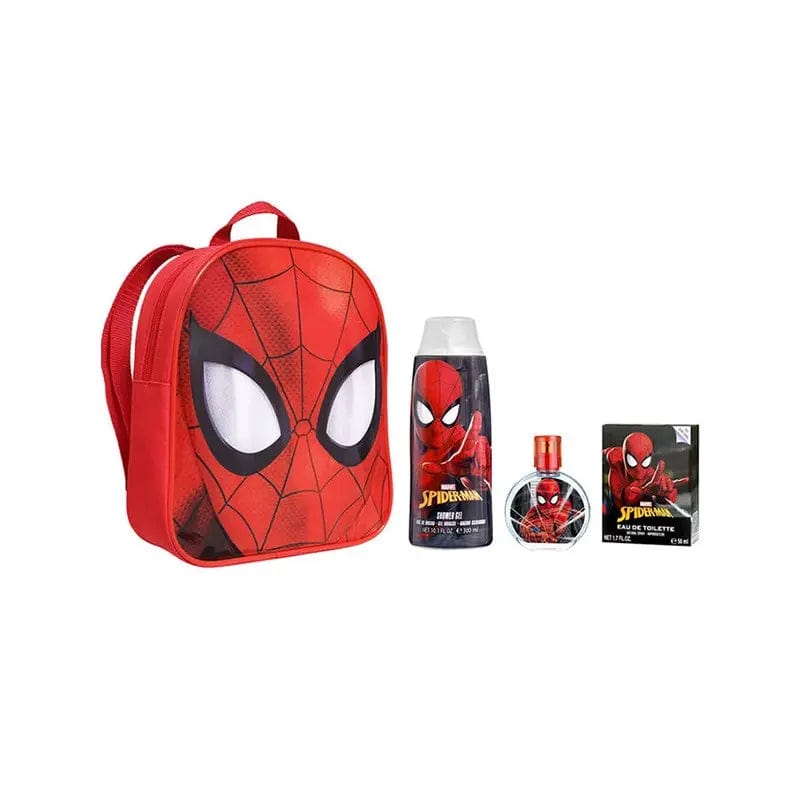 Set Gift Perfume Marvel Spiderman For Children EDT 50ml+Shower Gel + Backpack by perfumesandrea