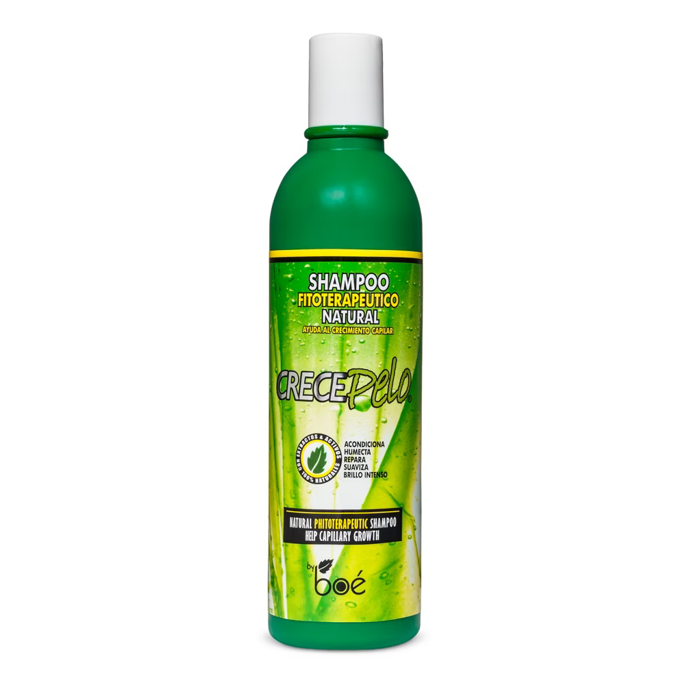 Boe Crece Pelo Natural Phitoterapeutic Shampoo (12.5oz) by Farmacias Savia