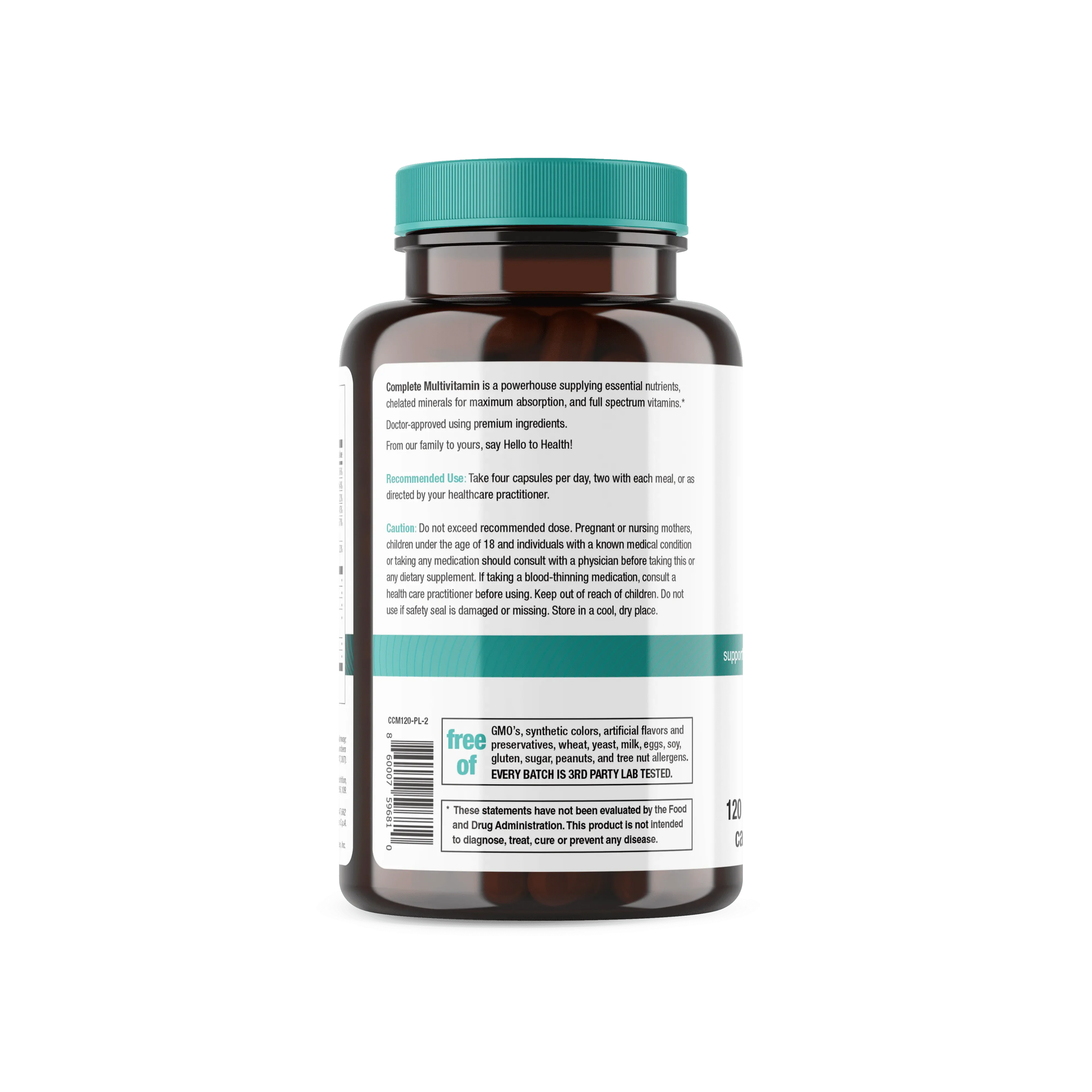 Complete Multivitamin capsules by hellohealth
