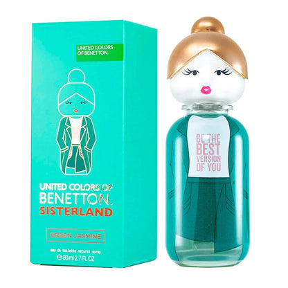 Sisterland Green Jasmine By Benetton For Women 2.7 oz EDT Spray by perfumesandrea
