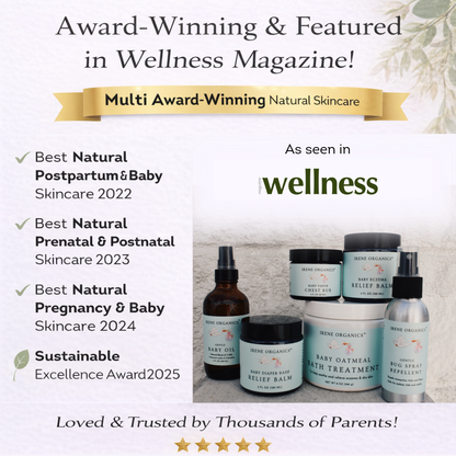 Baby Diaper Rash Relief Balm by Irene Organics