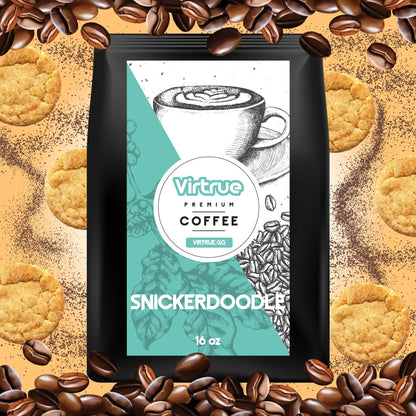 Snickerdoodle Flavored Coffee – 16oz | Virtrue Premium by Virtrue