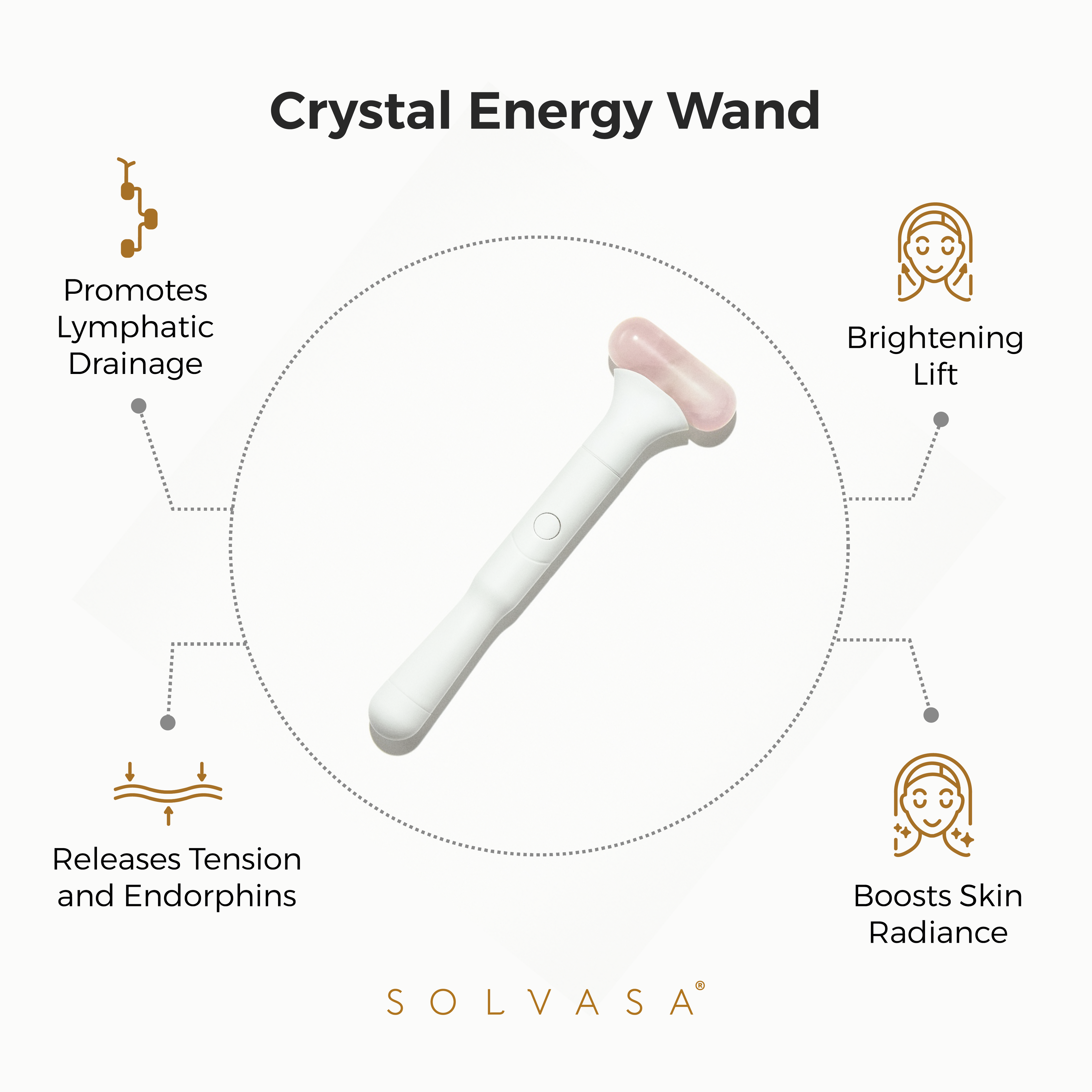 Crystal Energy Wand by Solvasa