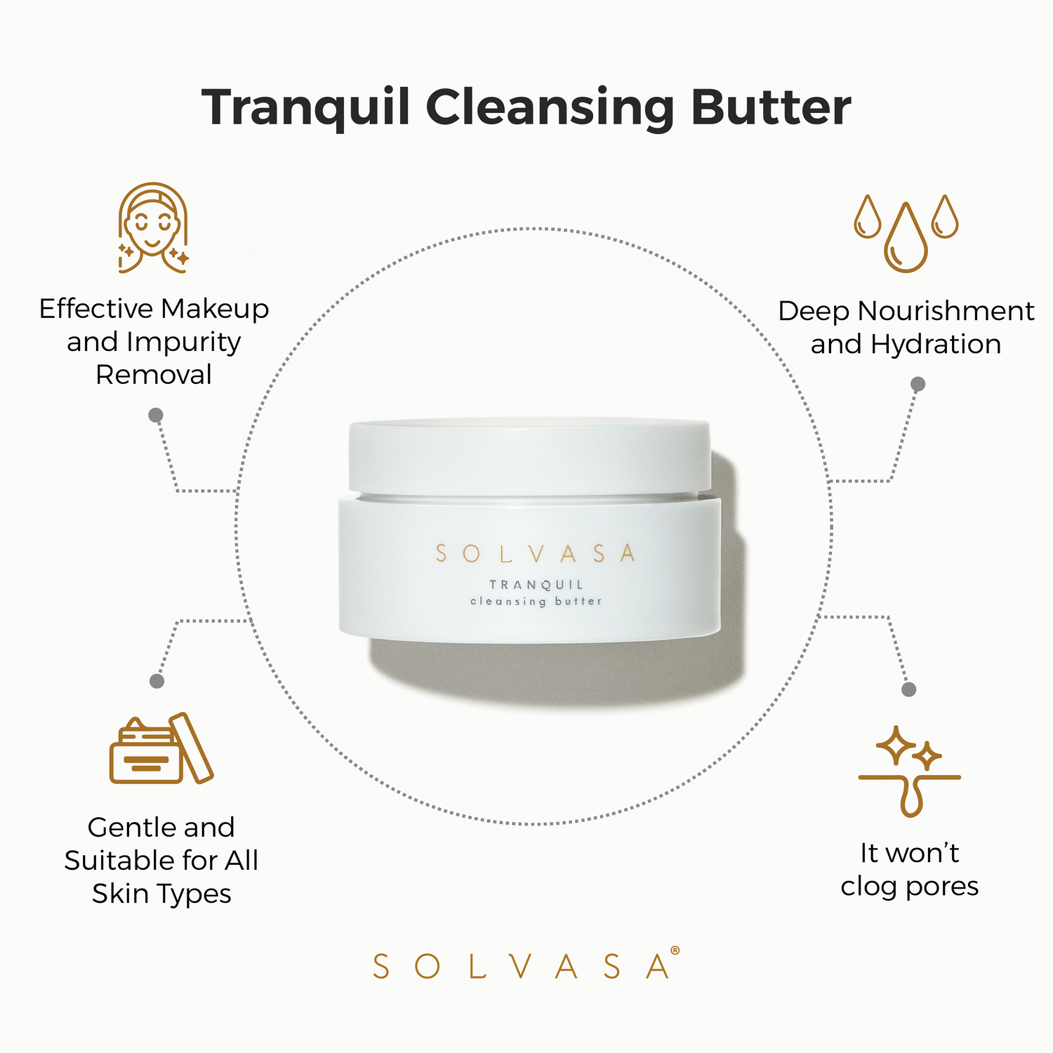 Tranquil Cleansing Butter by Solvasa