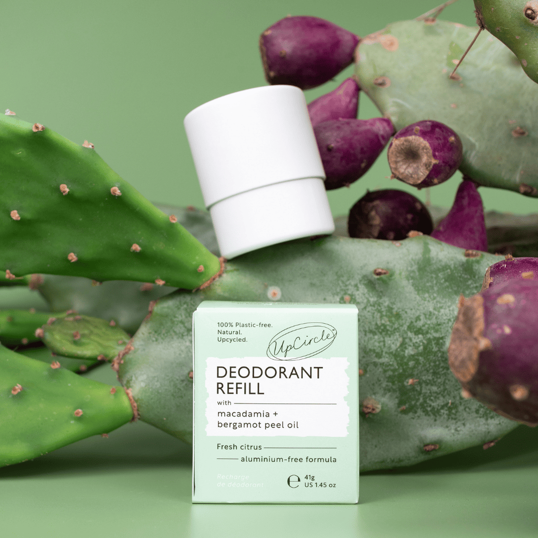 Refillable Deodorant with Macadamia + Bergamot by UpCircle