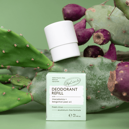 Refillable Deodorant with Macadamia + Bergamot by UpCircle