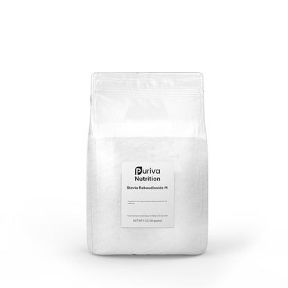 Stevia Reb M powder, (Reb-M | Rebaudioside M), 30 grams | 1,000 servings, Puriva Nutrition by Puriva Nutrition