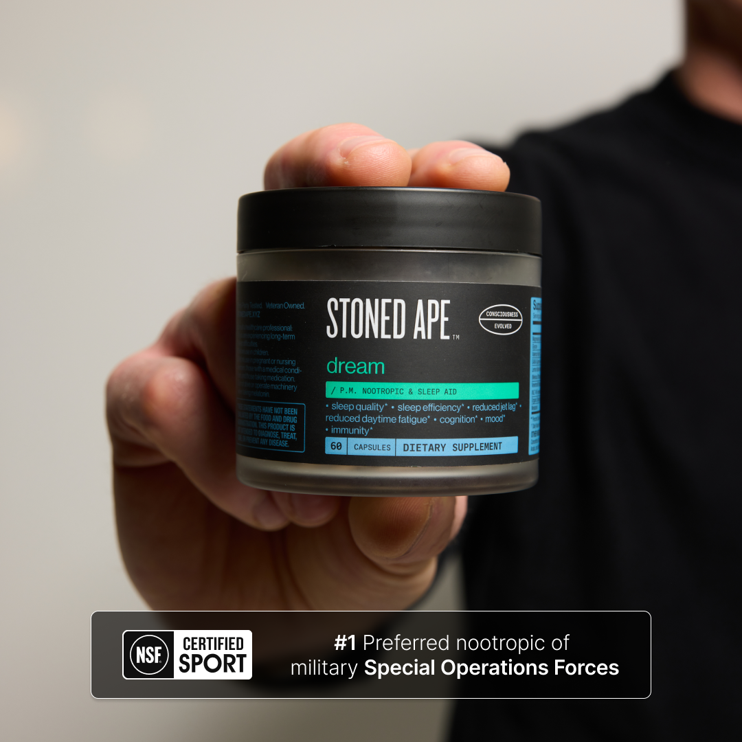 Dream: P.M. Nootropic &amp; Sleep Aid for Recovery by Stoned Ape, Inc