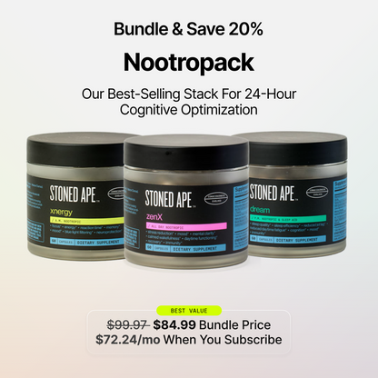 ZenX: Mood Support Nootropic by Stoned Ape, Inc