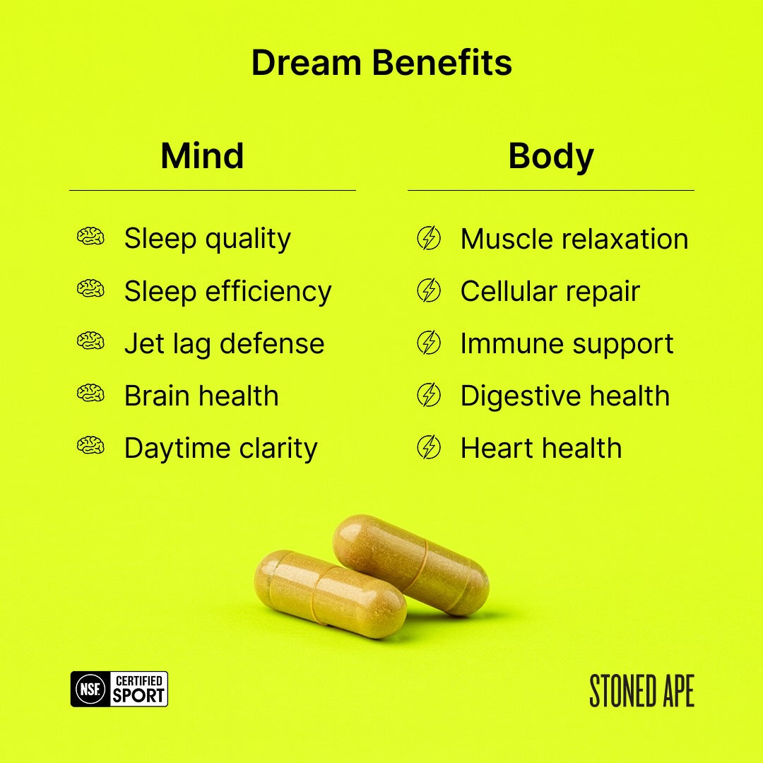 Dream: P.M. Nootropic &amp; Sleep Aid for Recovery by Stoned Ape, Inc