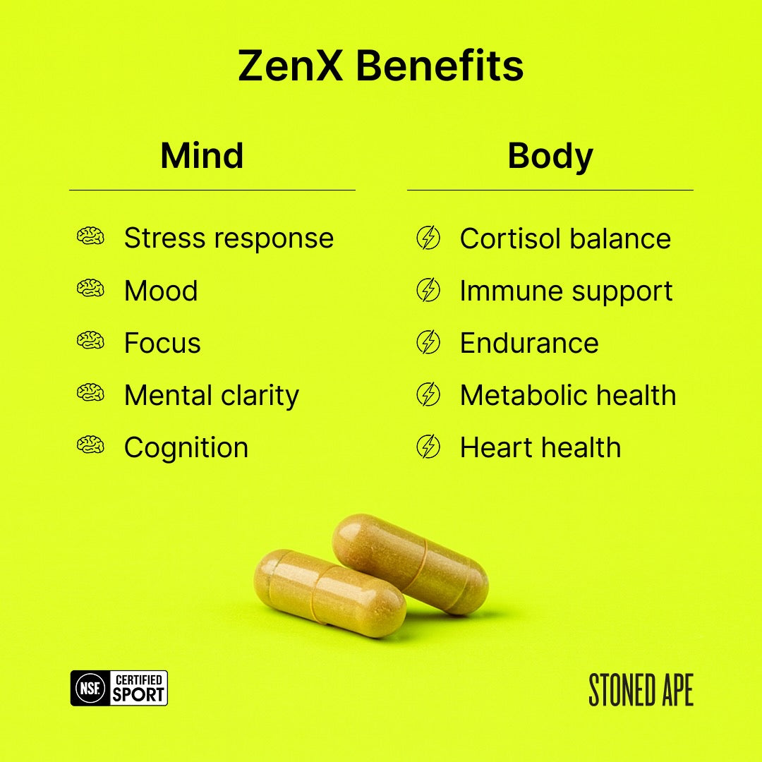 ZenX: Mood Support Nootropic by Stoned Ape, Inc