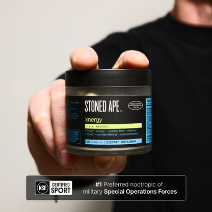 Xnergy: A.M. Nootropic for Calm Energy, Focus &amp; Motivation by Stoned Ape, Inc