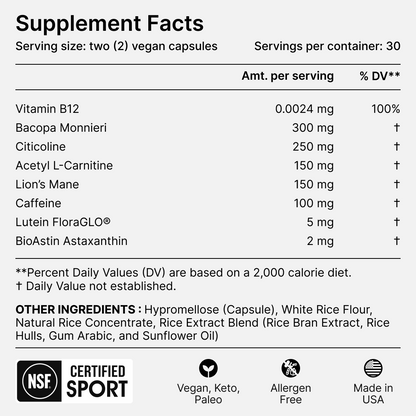 Xnergy: A.M. Nootropic for Calm Energy, Focus &amp; Motivation by Stoned Ape, Inc