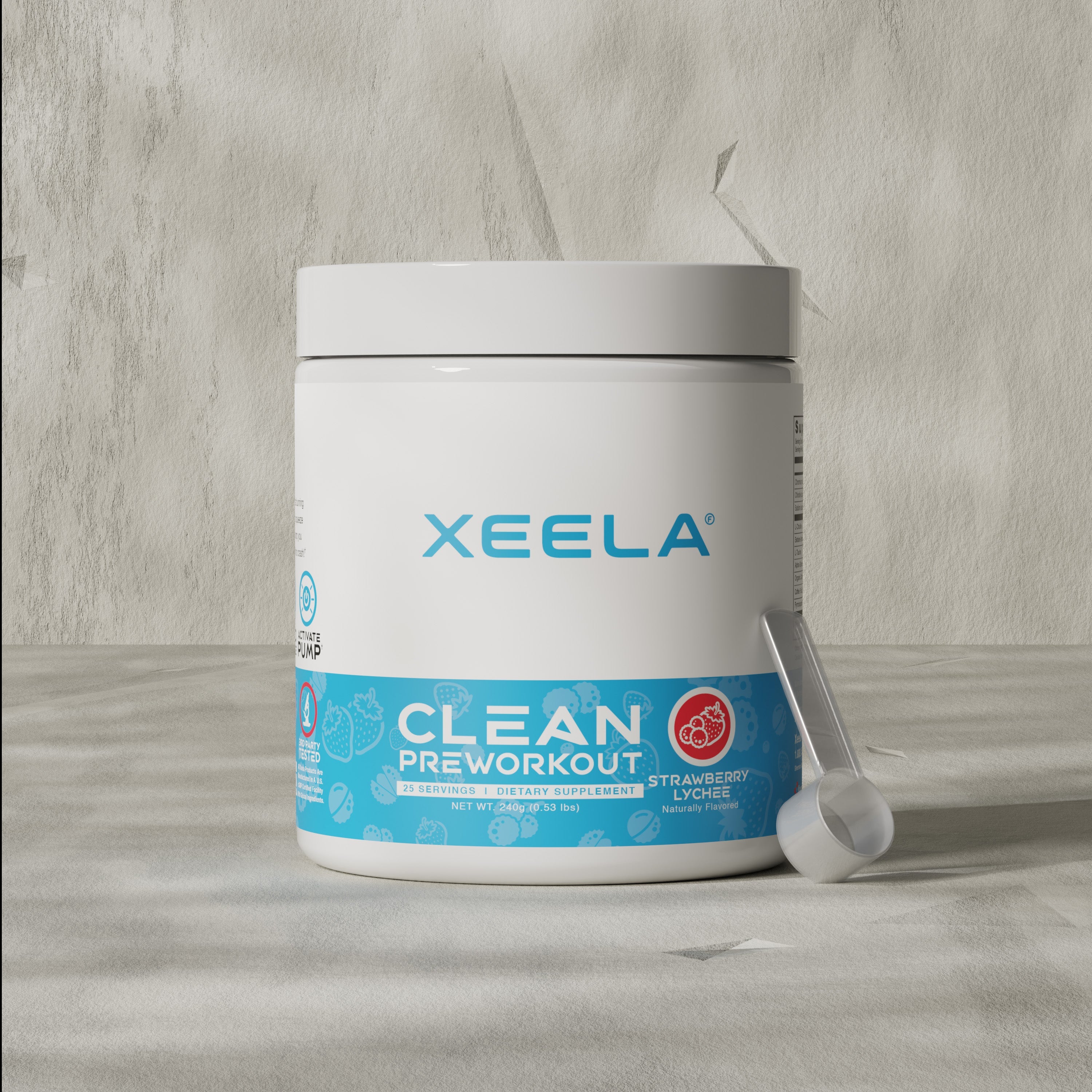 CLEAN PRE WORKOUT by Xeela® Fitness