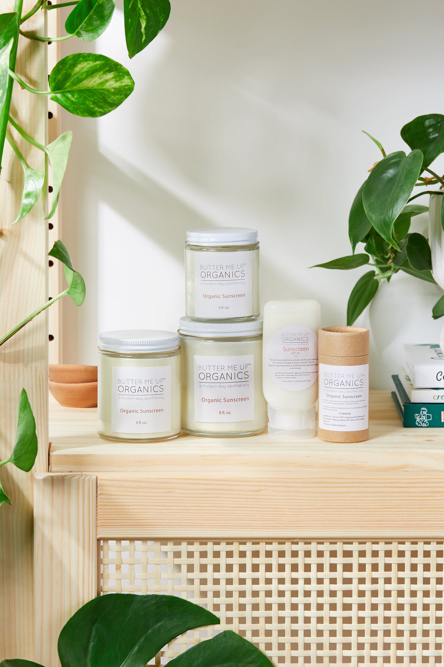 Natural Organic Sunscreen / Safe Sunscreen / Non-Nano Zinc Oxide Sunscreen / Sun Protection / Butter Me Up Organics by Butter Me Up Organics