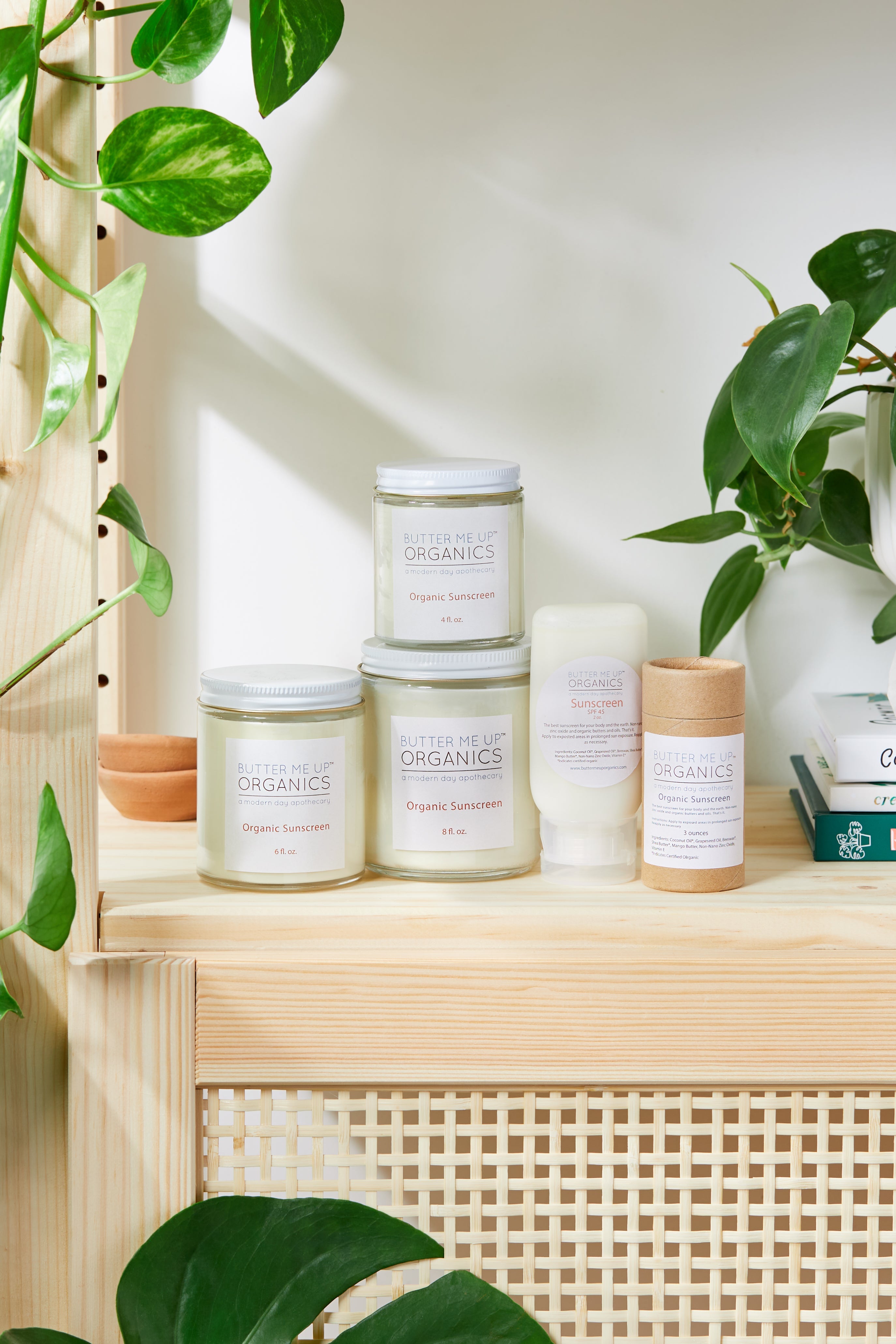 Natural Organic Sunscreen / Safe Sunscreen / Non-Nano Zinc Oxide Sunscreen / Sun Protection / Butter Me Up Organics by Butter Me Up Organics