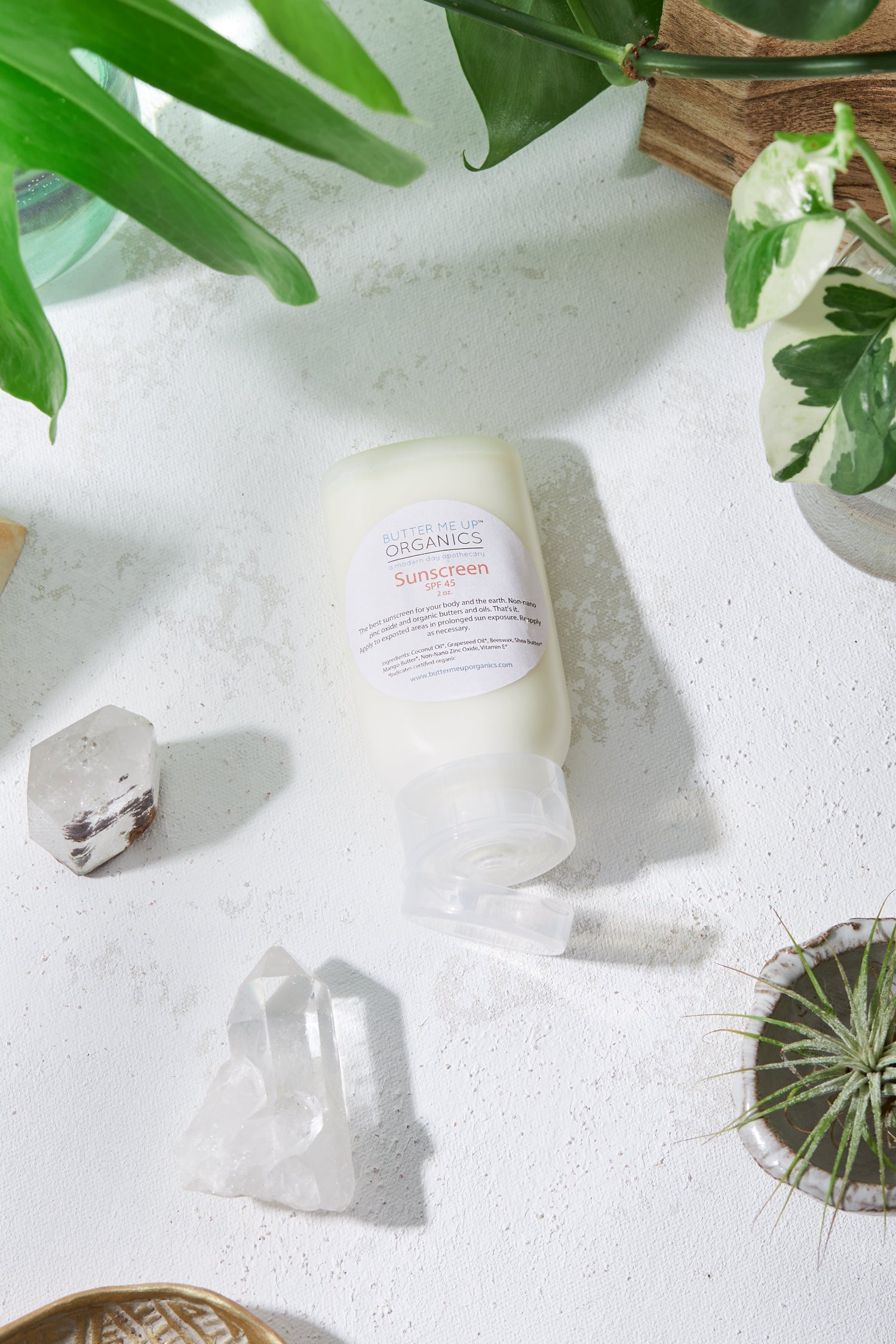 Natural Organic Sunscreen / Safe Sunscreen / Non-Nano Zinc Oxide Sunscreen / Sun Protection / Butter Me Up Organics by Butter Me Up Organics
