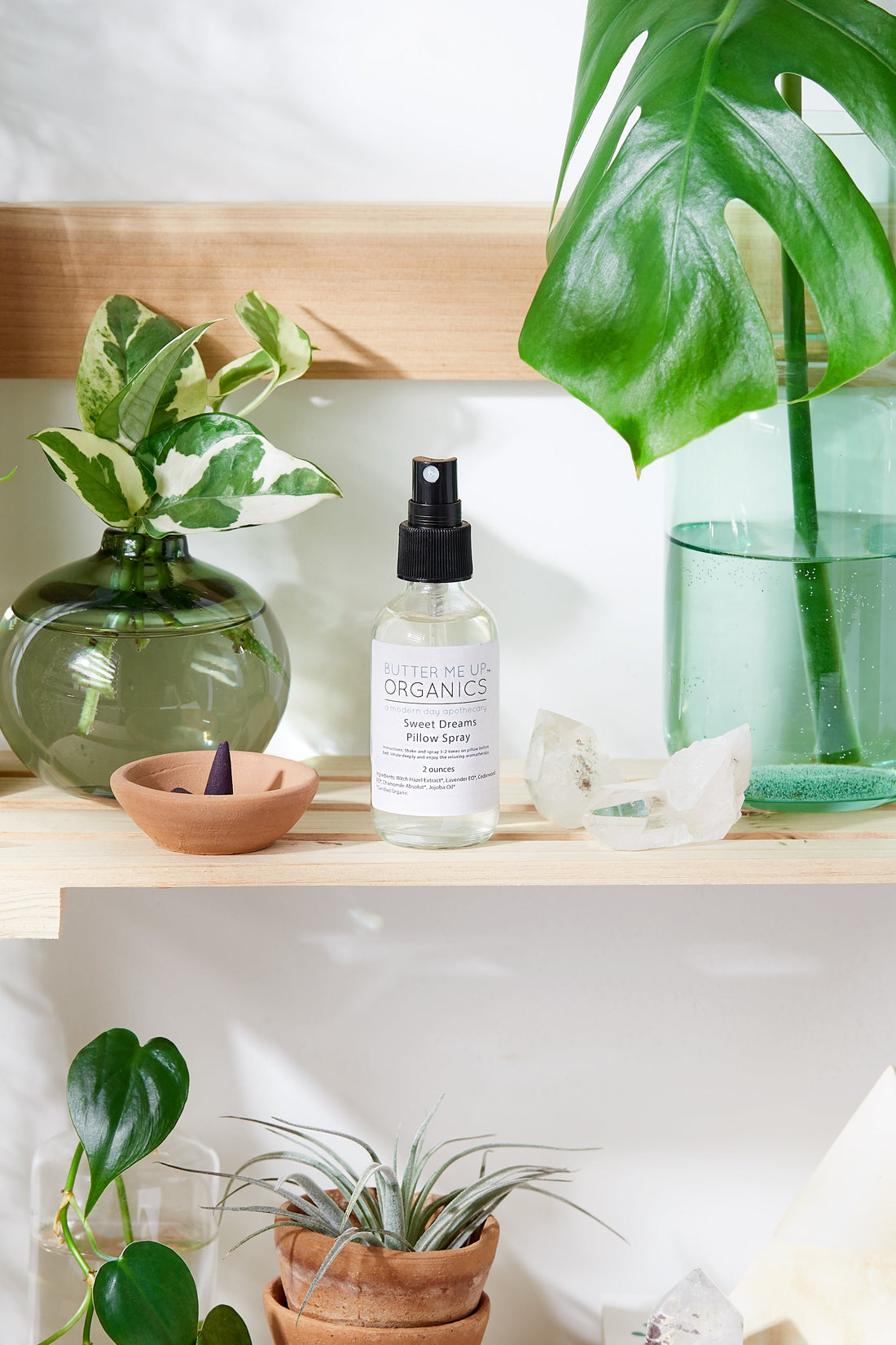 Organic Pillow Mist / Aromatherapy / Relaxing Essential Oils / Gentle Sleep / Butter Me Up Organics by Butter Me Up Organics