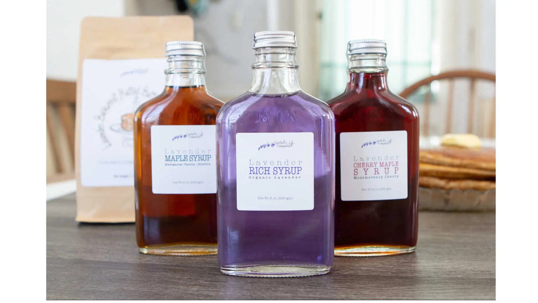 Lavender Syrups - Hand-Crafted by Lavender Life Company