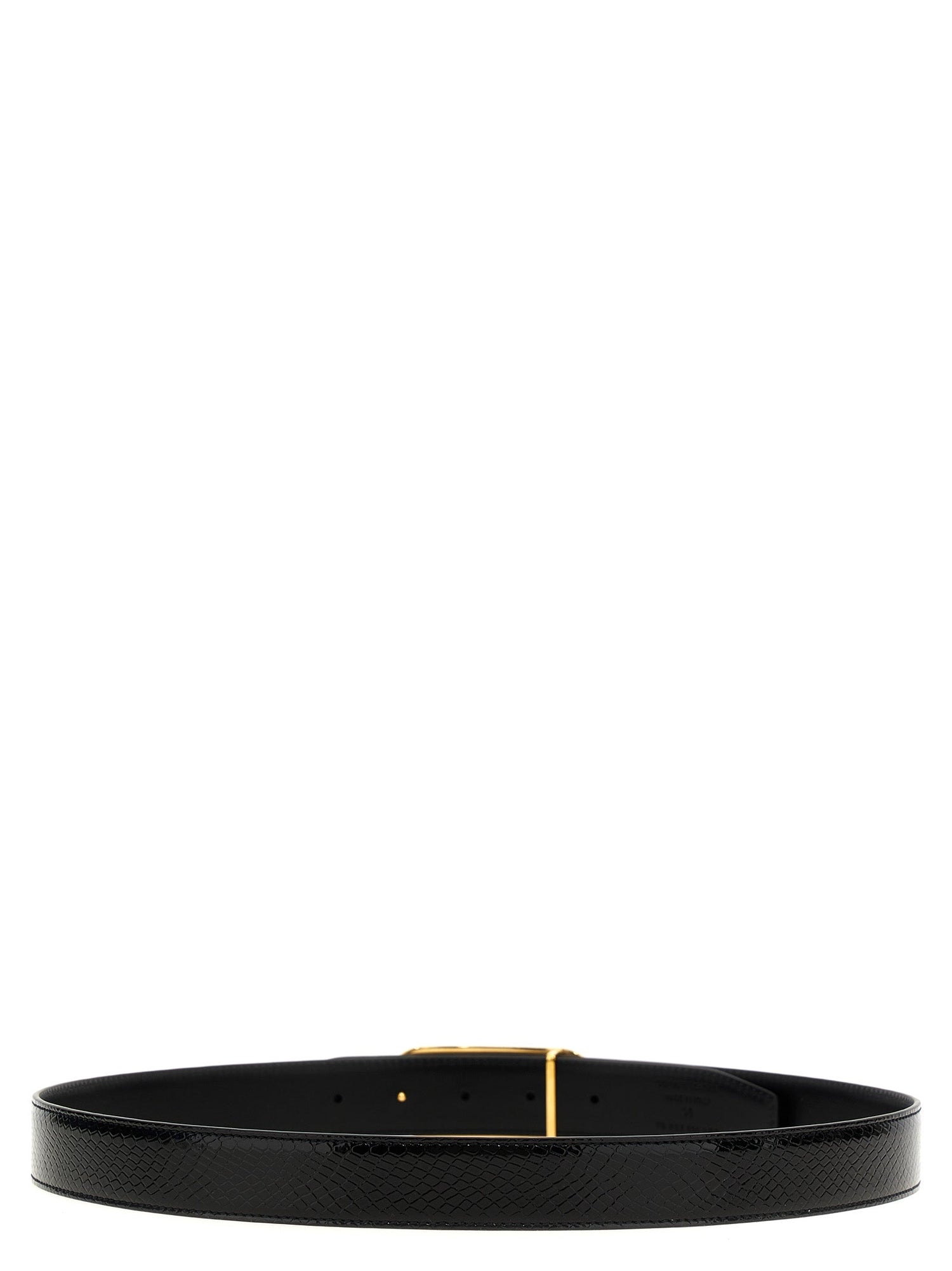 Tom Ford Men Logo Reversible Belt by Luosophy