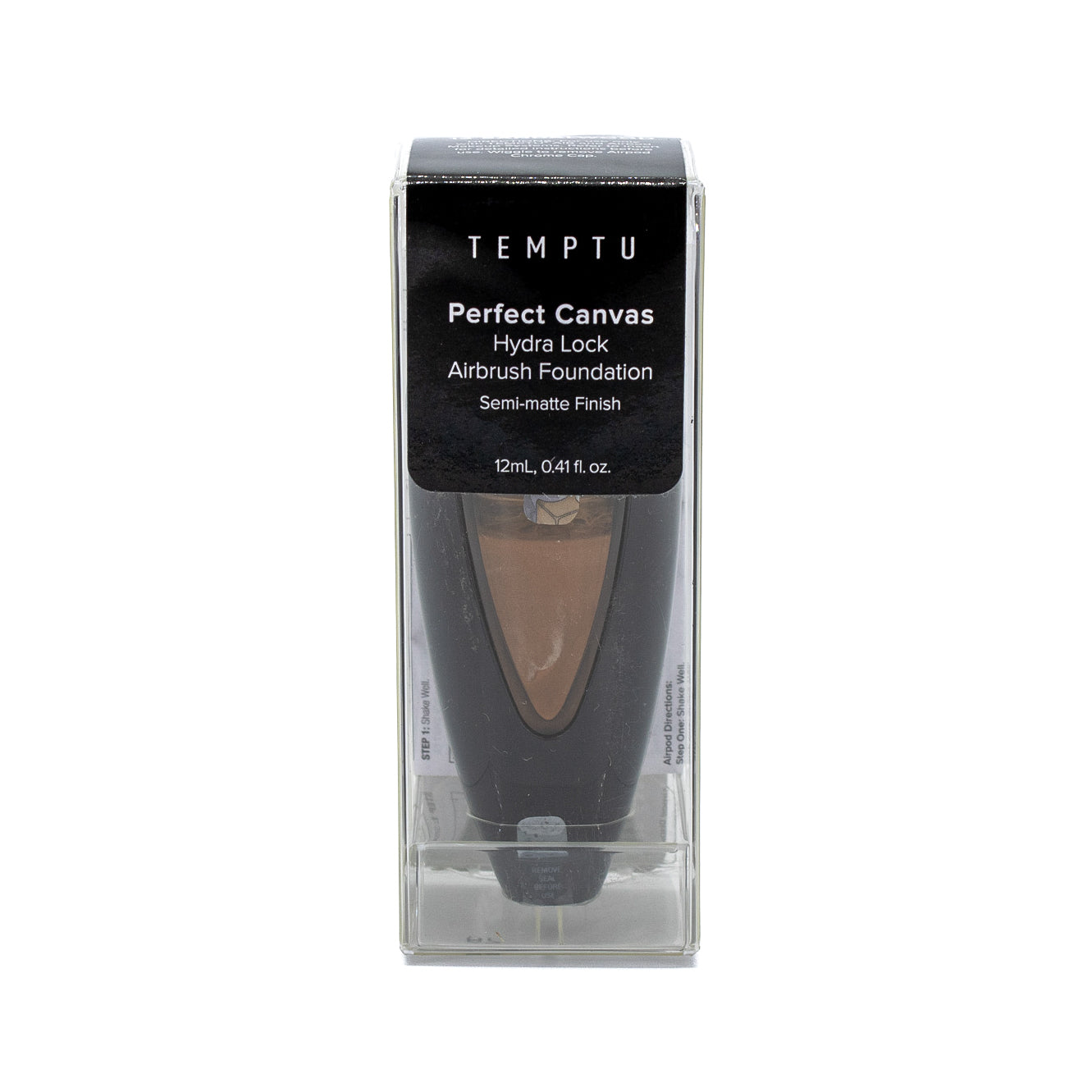 TEMPTU Perfect Canvas Hydra Lock Airbrush Airpod Foundation 13 SANDALWOOD 0.41oz - Imperfect Box by This is Beauty US