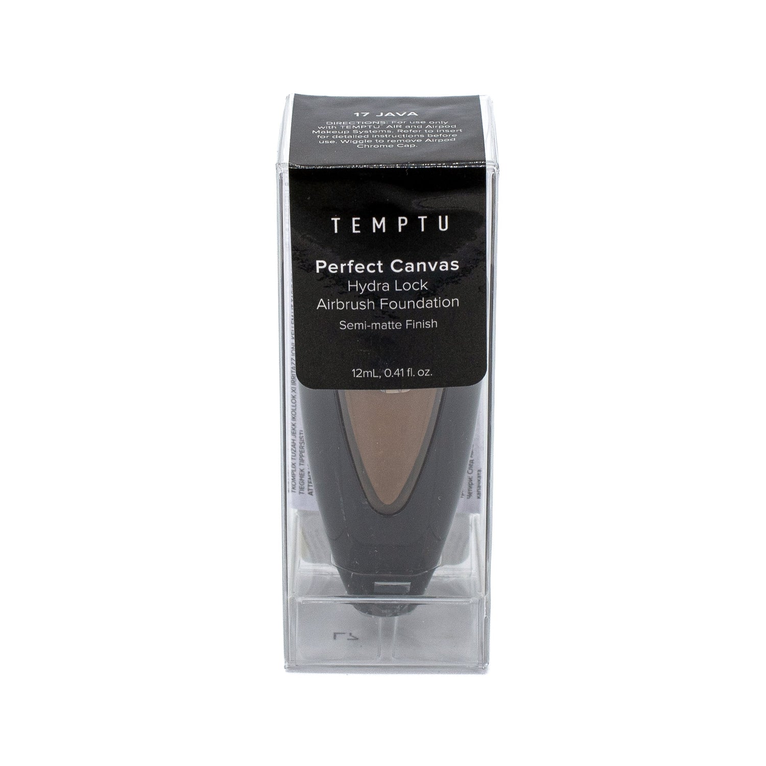 TEMPTU Perfect Canvas Hydra Lock Airbrush Foundation 17 JAVA - Imperfect Box by This is Beauty US