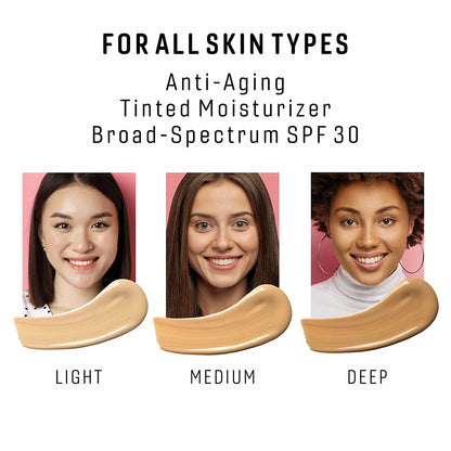 Anti-Aging Tinted Moisturizer Sunscreen Broad-Spectrum SPF 30 by Chica Beauty by Chica Beauty