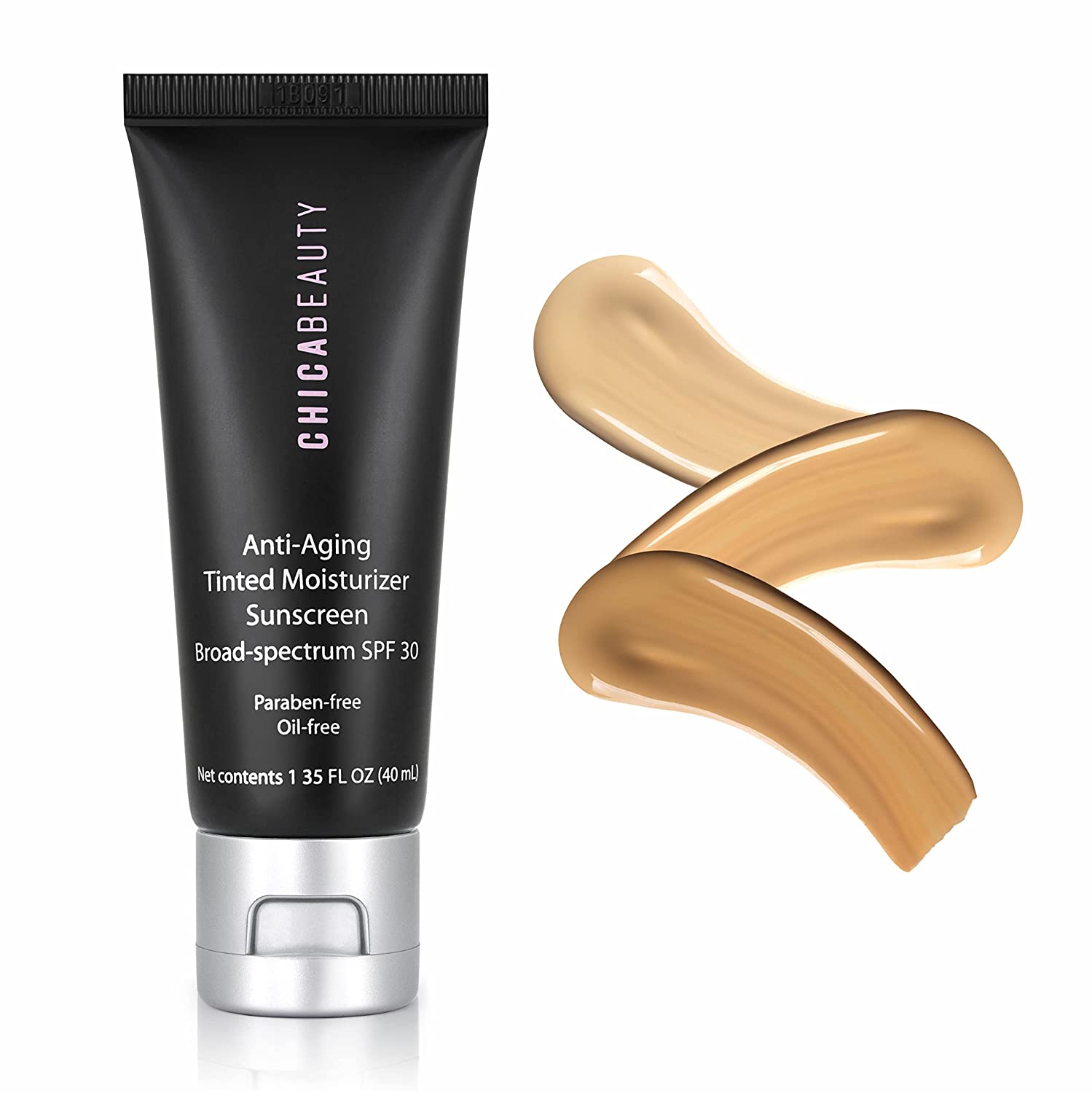 Anti-Aging Tinted Moisturizer Sunscreen Broad-Spectrum SPF 30 by Chica Beauty by Chica Beauty