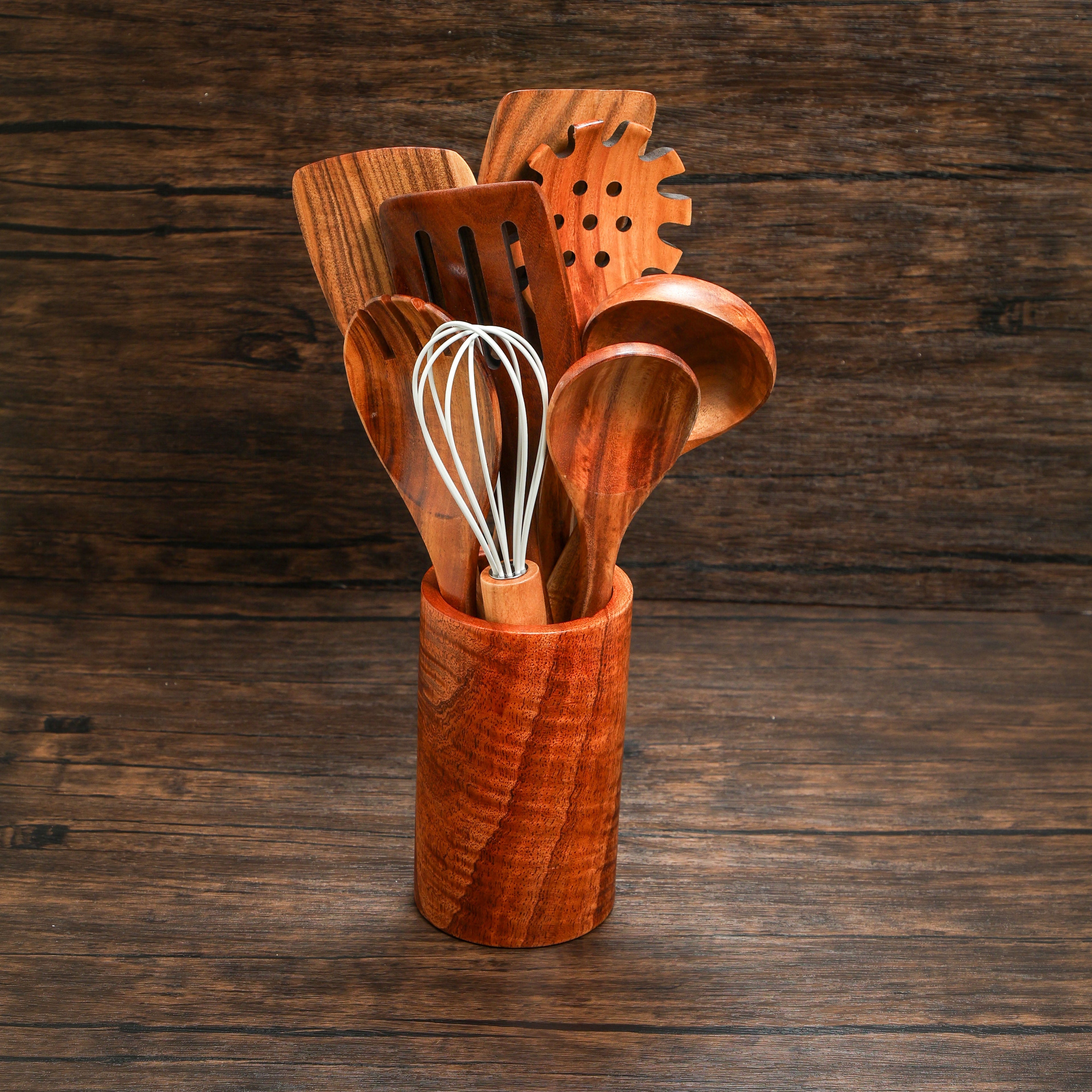Acacia Wooden Spoon Set by Spice Wheel