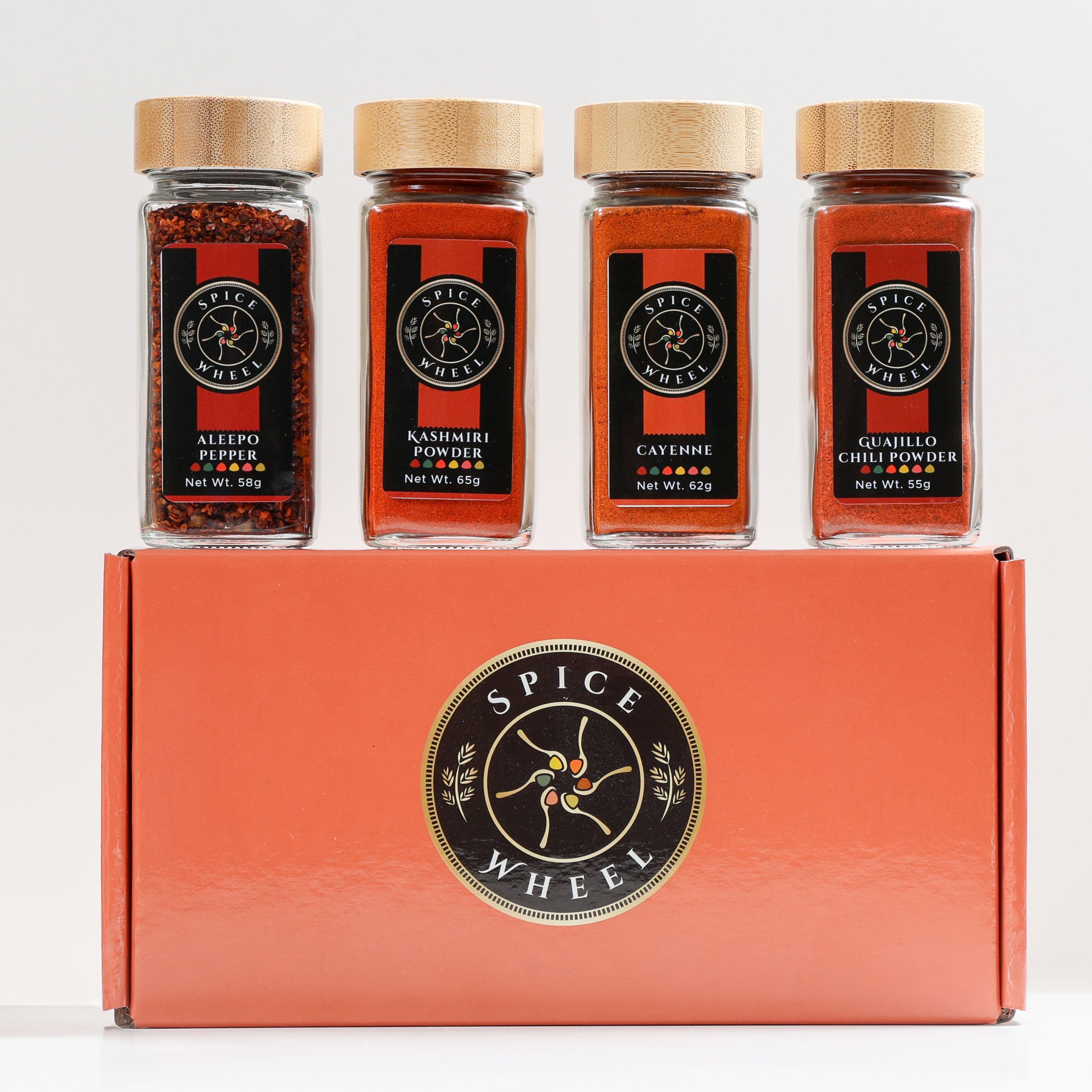 Fiery Four Gift Set – A Global Heat Collection by Spice Wheel