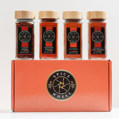 Fiery Four Gift Set – A Global Heat Collection by Spice Wheel