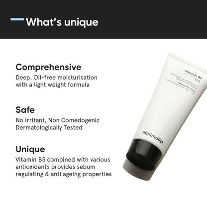 Minimalist 10% Vitamin B5, Oil-Free Moisturizer by Dista