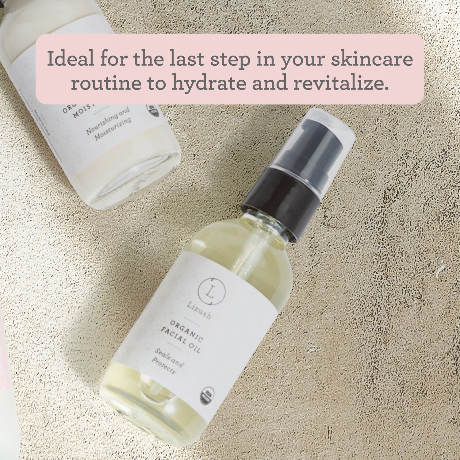ORGANIC FACIAL OIL Seals and Protects by Lizush