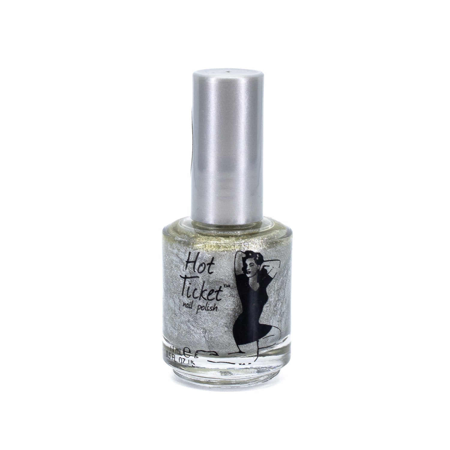 The Balm Hot Ticket Nail Polish SILVER SPOON ME 0.5oz - Imperfect Container by This is Beauty US