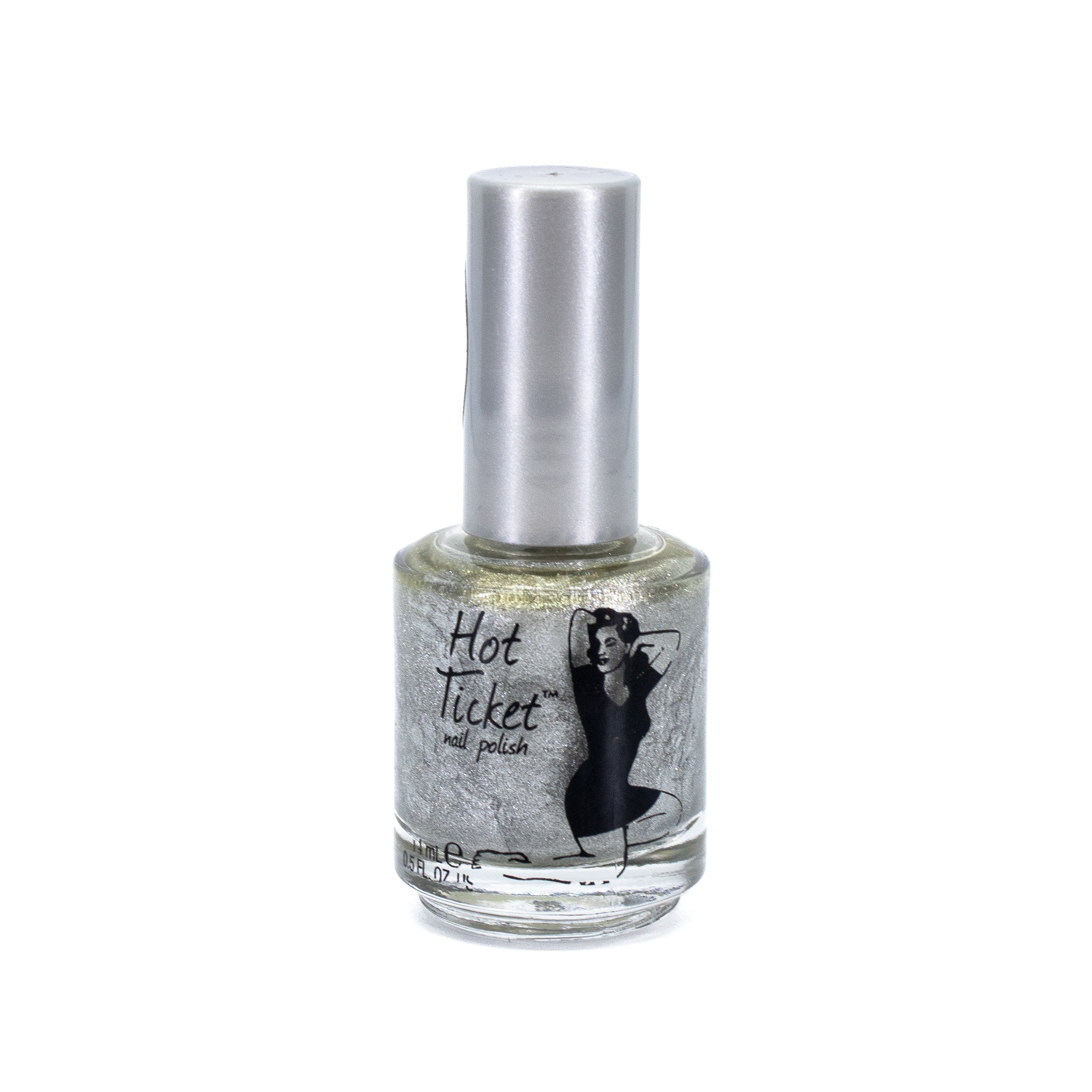The Balm Hot Ticket Nail Polish SILVER SPOON ME 0.5oz - Imperfect Container by This is Beauty US