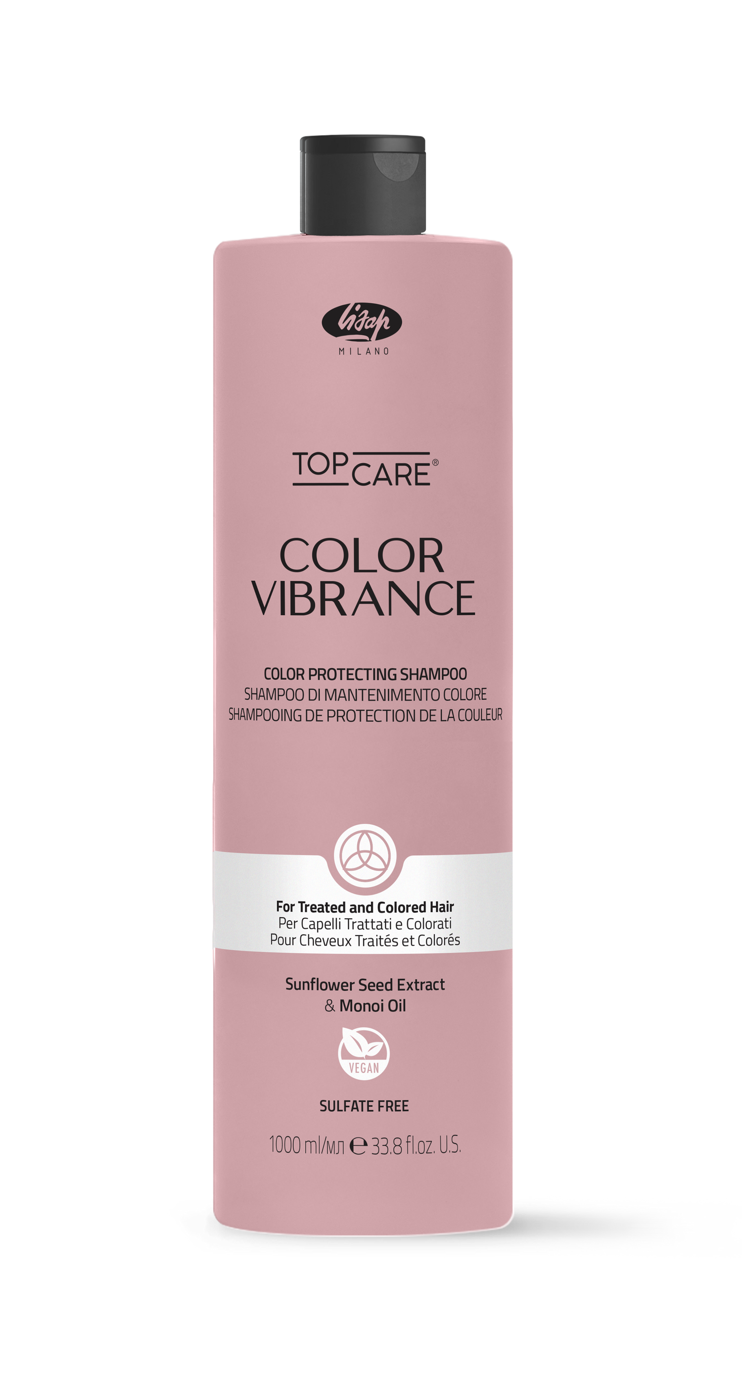 Top Care Color Vibrance Color Protecting Shampoo by Lisap Milano