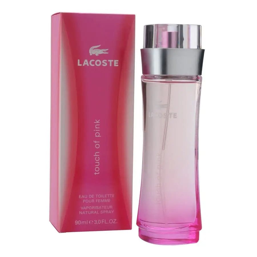 Touch Of Pink by Lacoste For Women 3.0 oz EDT Spray by perfumesandrea