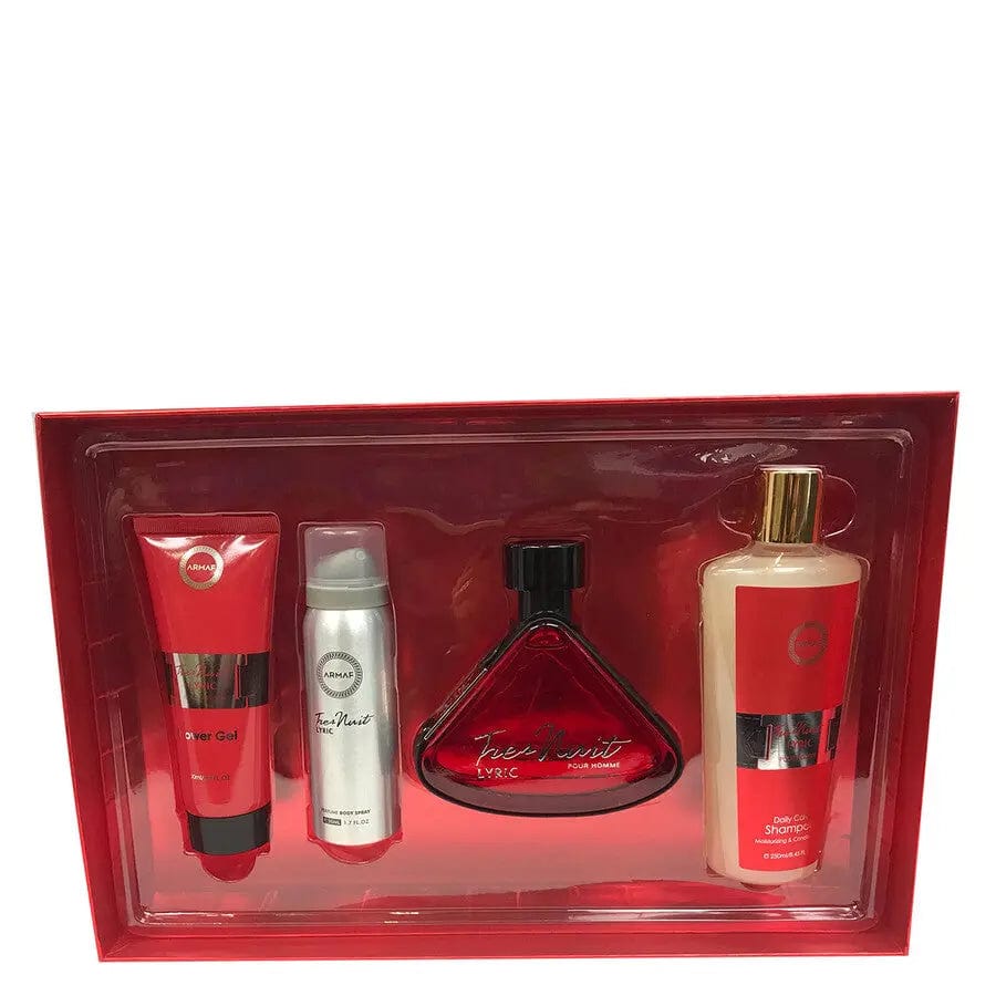 Tres Nuit Lyric By Armaf For men (4pc Gift Set) by perfumesandrea